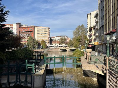 A Walk along the Porsuk River on a Sunny Autumn Day